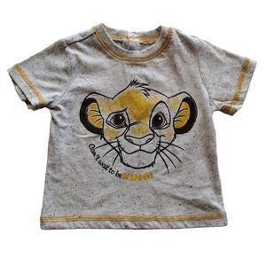 Disney Top Baby 6 To 9 Months Lion King Short Sleeve Simba